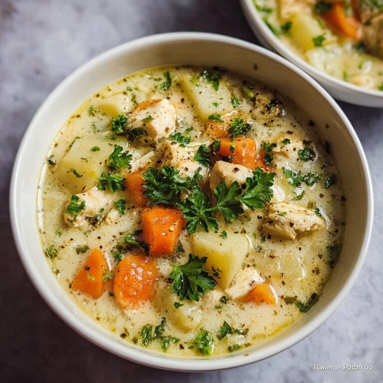 Chicken Pot Pie Soup Recipe