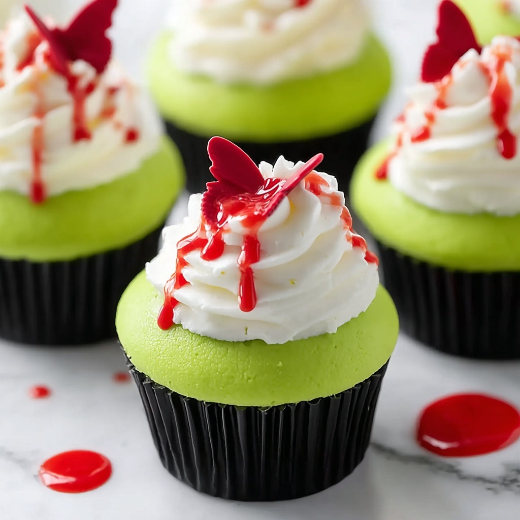 Grinch Mini Cheesecakes That Steal the Holiday Show Recipe - Recipe Image