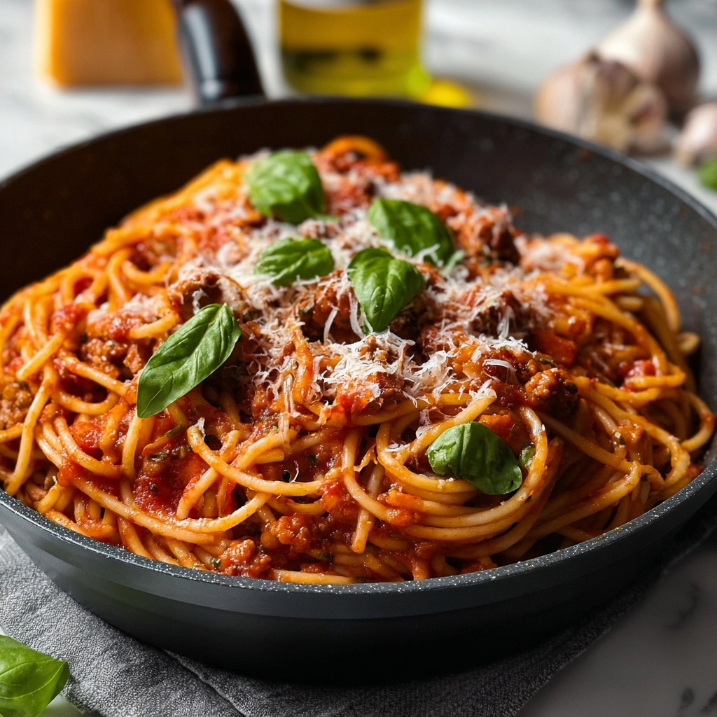 One Pot Spaghetti Recipe - Recipe Image