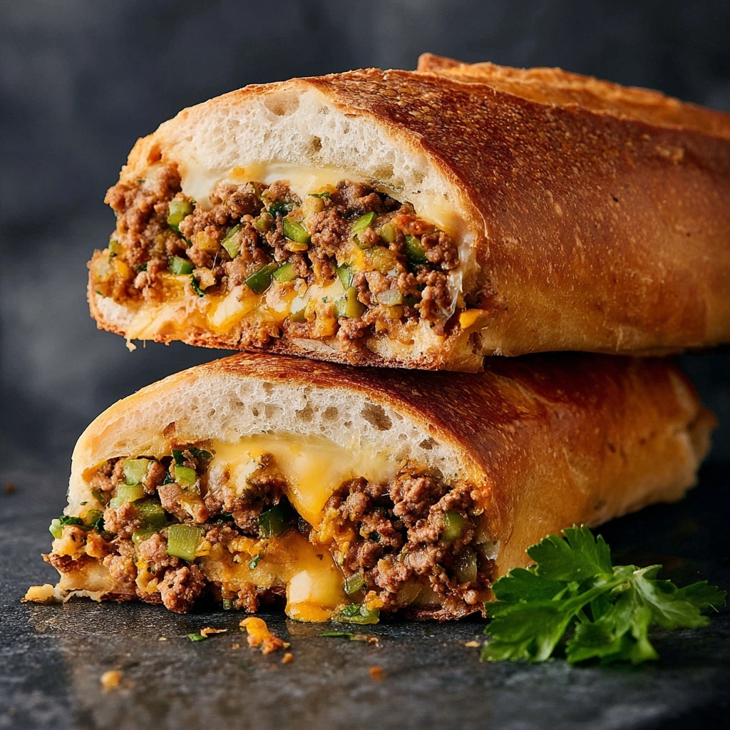 Stuffed French Bread Recipe - Recipe Image