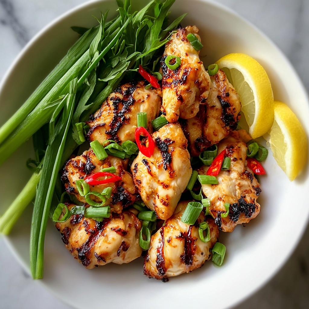 Savory Vietnamese Grilled Chicken Recipe - Recipe Image