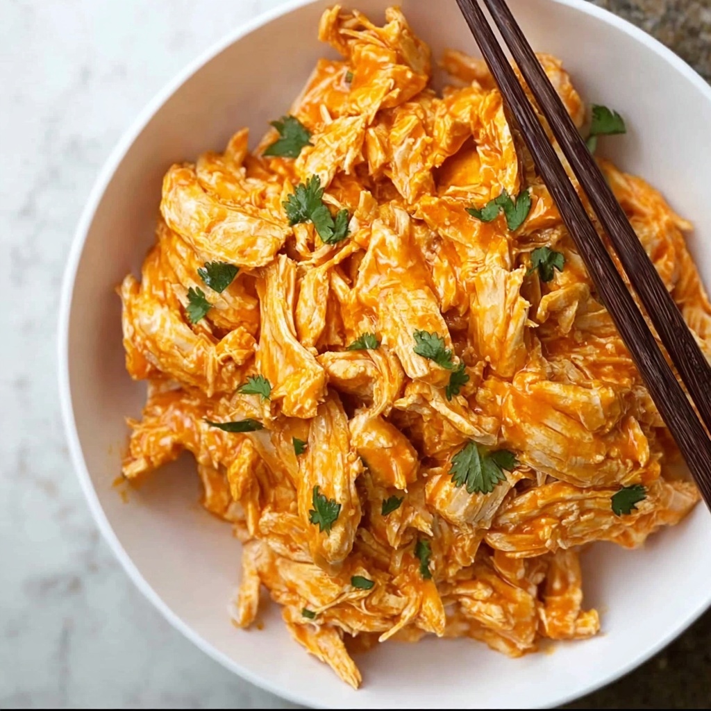 Slow Cooker Buffalo Chicken Sandwiches Recipe - Recipe Image