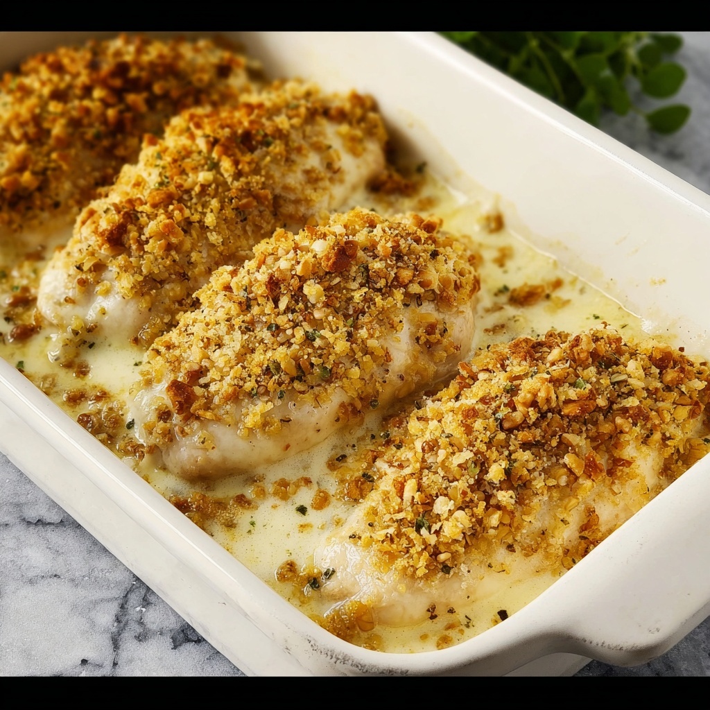 Easy Baked Caesar Chicken Recipe - Recipe Image