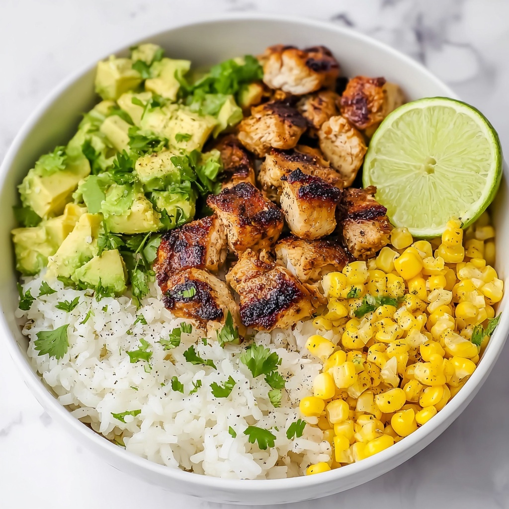 Honey Chipotle Chicken Rice Bowls Recipe - Recipe Image
