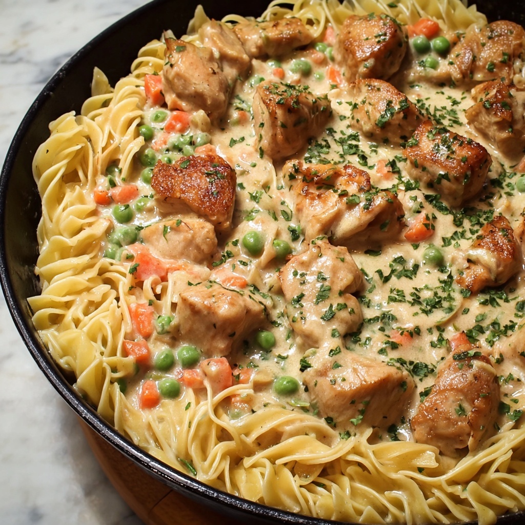 Chicken Creamy Pasta Pot Recipe - Recipe Image