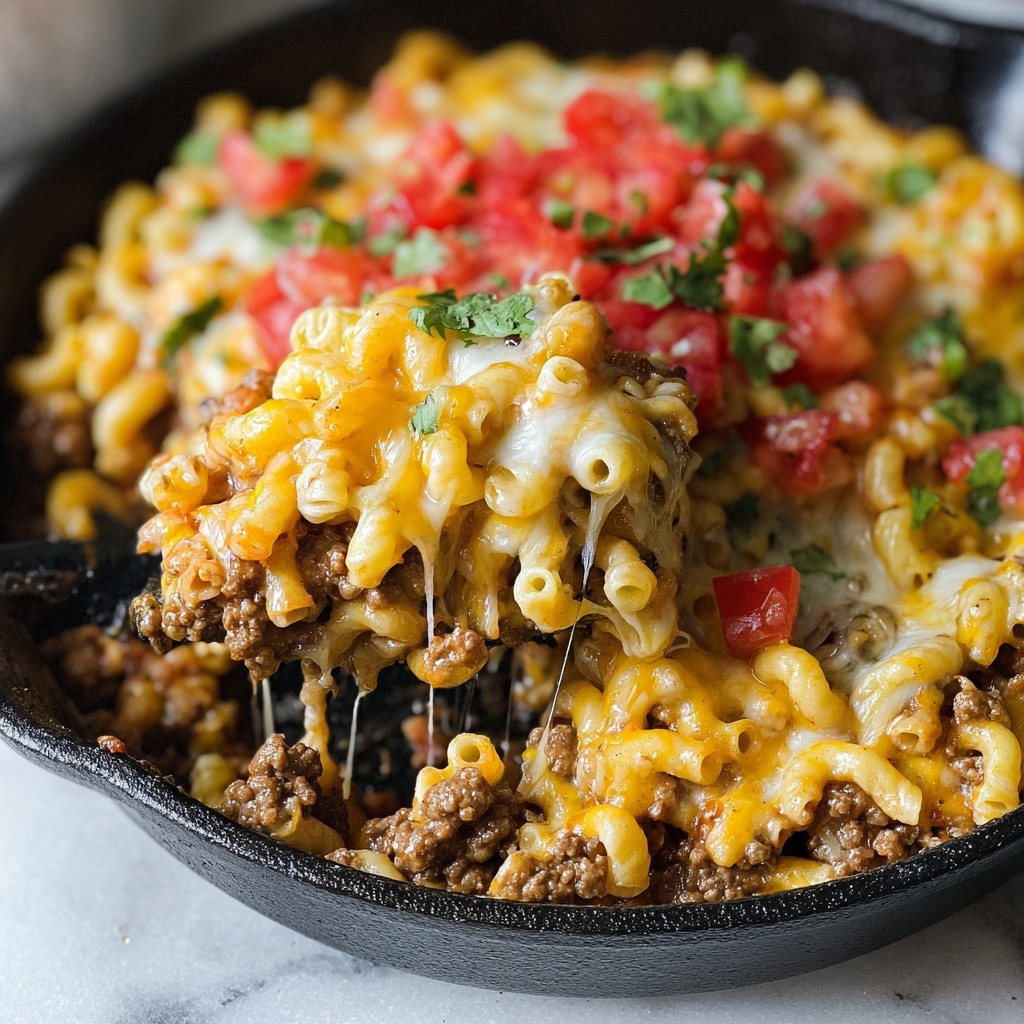 Taco Mac and Cheese Recipe - Recipe Image