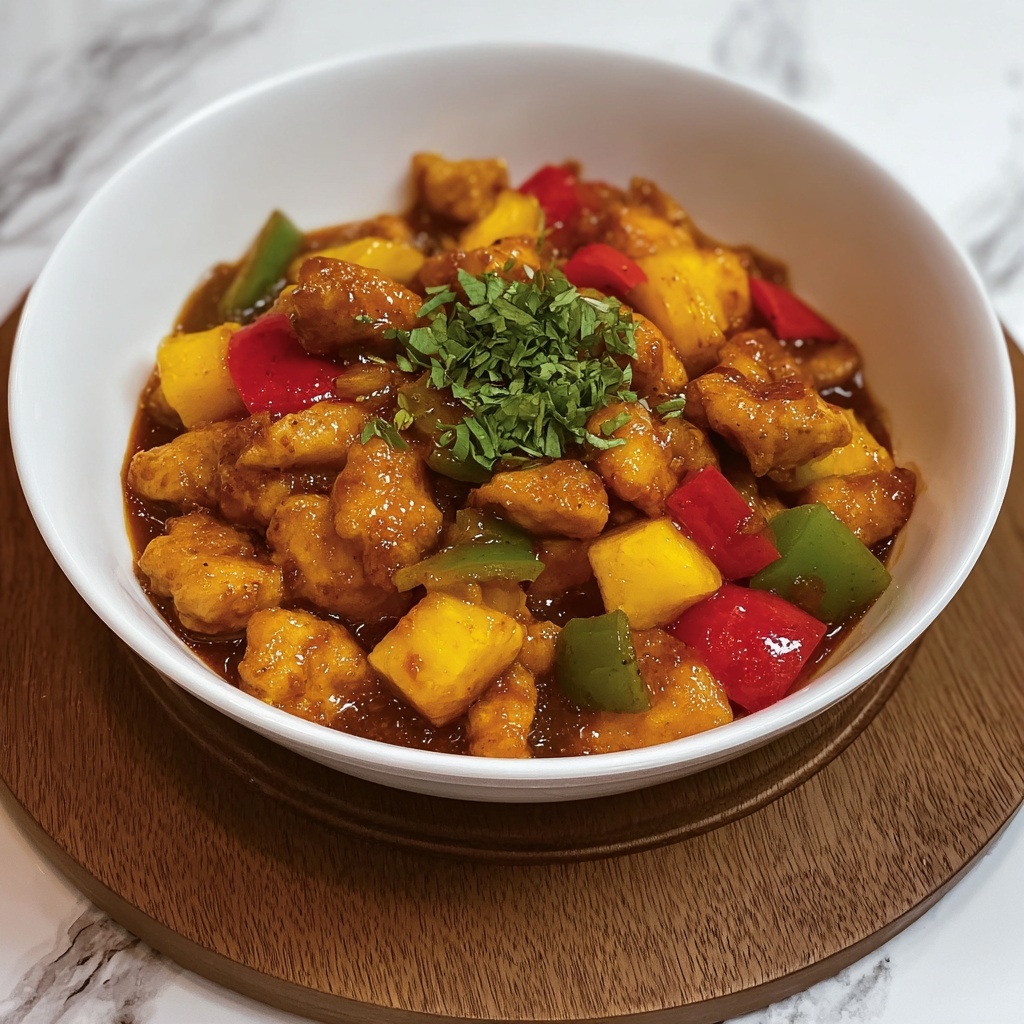 Mango Chicken Stir Fry Recipe - Recipe Image