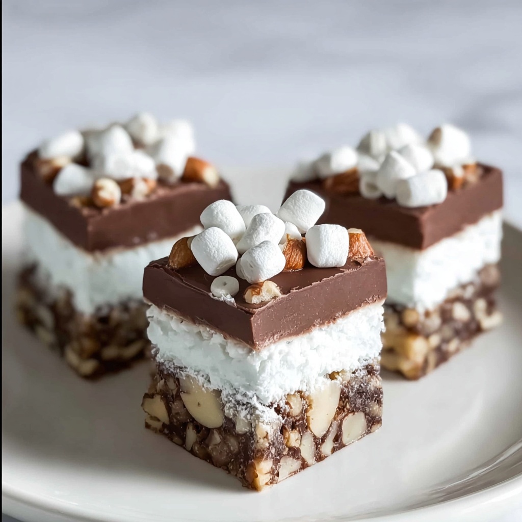 Rocky Road Ice Cream Bars Recipe - Recipe Image