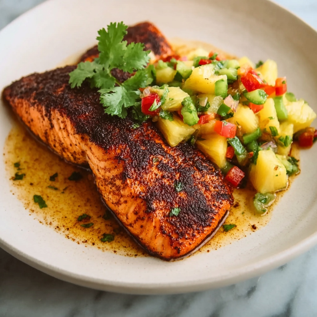 Maple-Infused Southwestern Salmon Recipe - Recipe Image