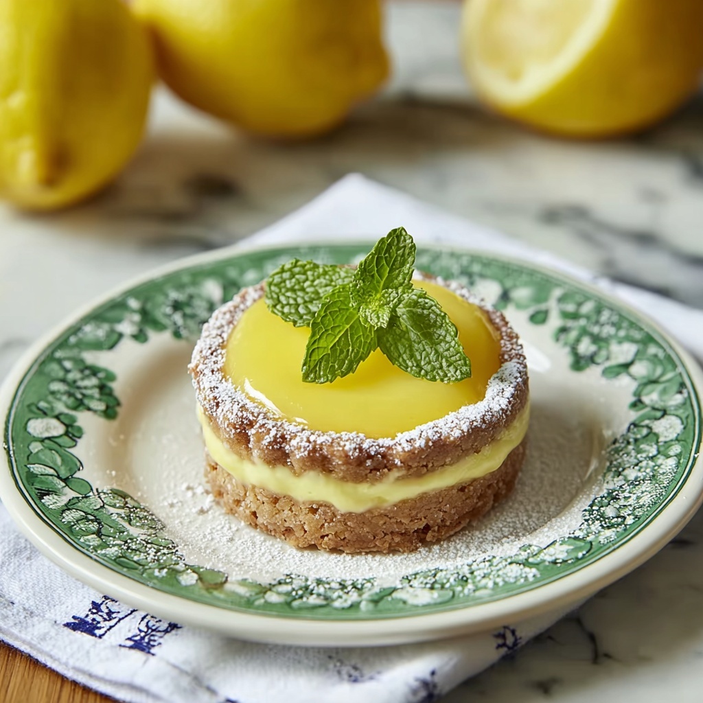 Lemon Curd Puff Pastry Bites Recipe - Recipe Image