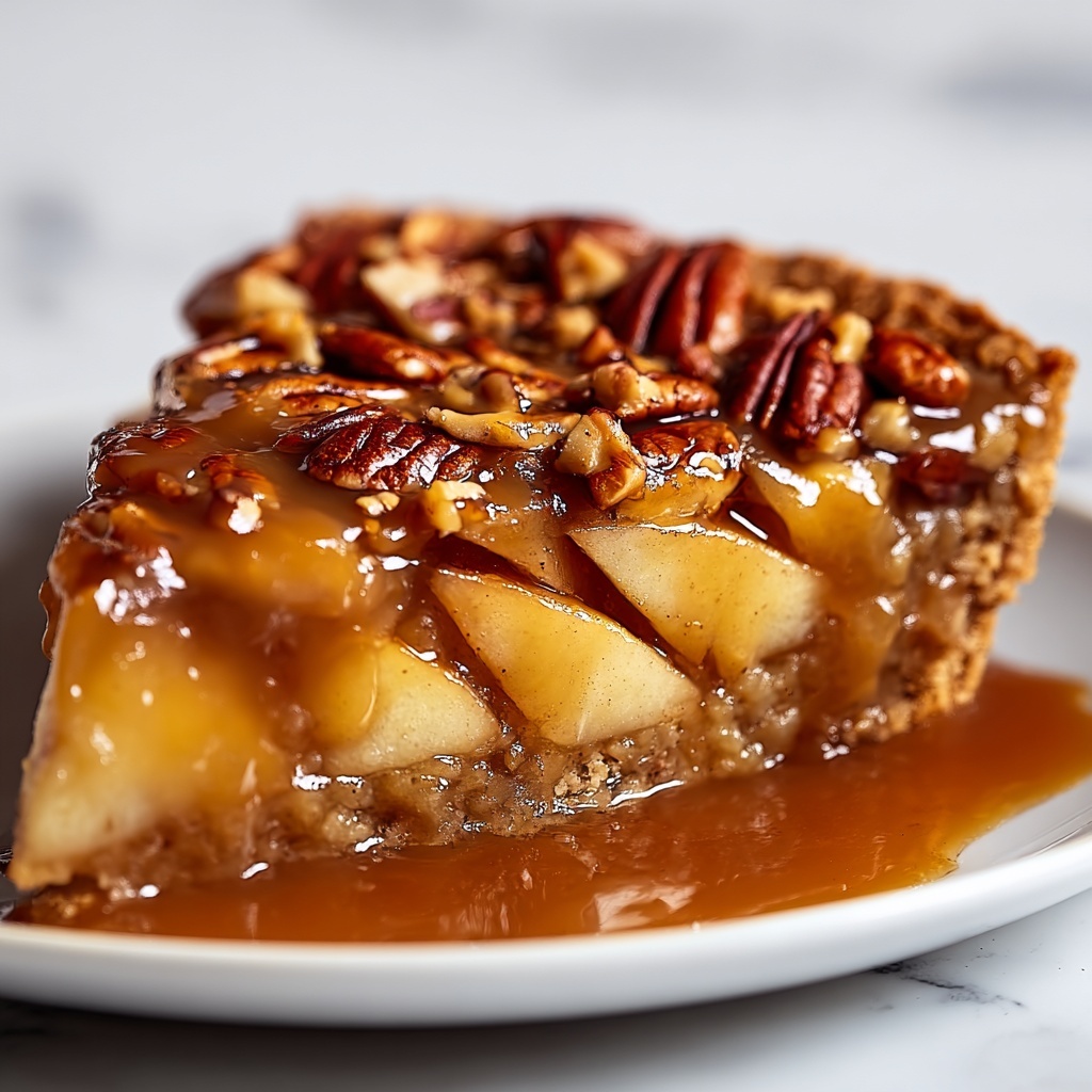 Swedish Apple Cake with Caramel Recipe - Recipe Image