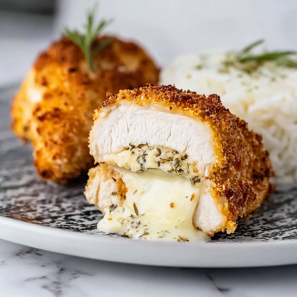 Chicken Roll Ups with Boursin and Mozzarella Recipe - Recipe Image