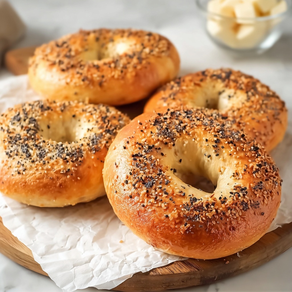 Air Fryer Protein Bagels Recipe - Recipe Image