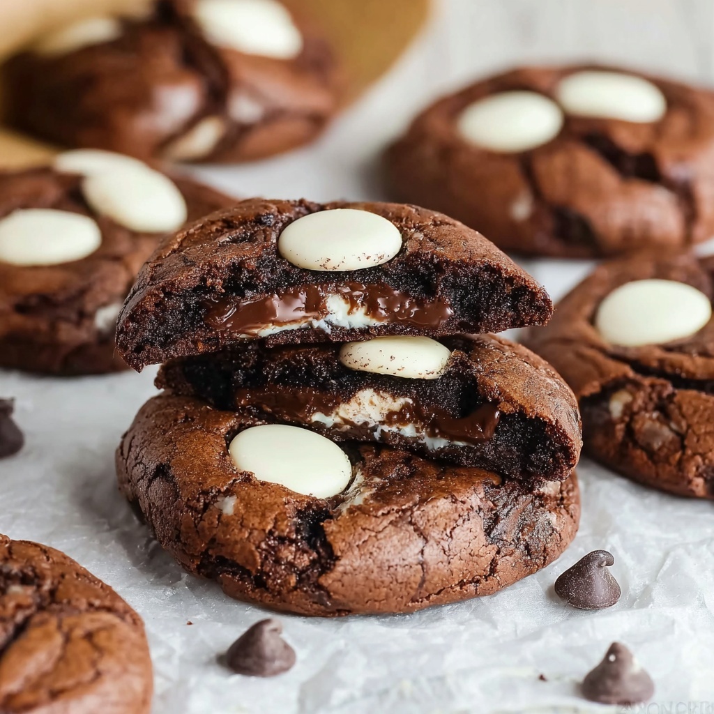 French Brownie Mix Cookies Recipe - Recipe Image