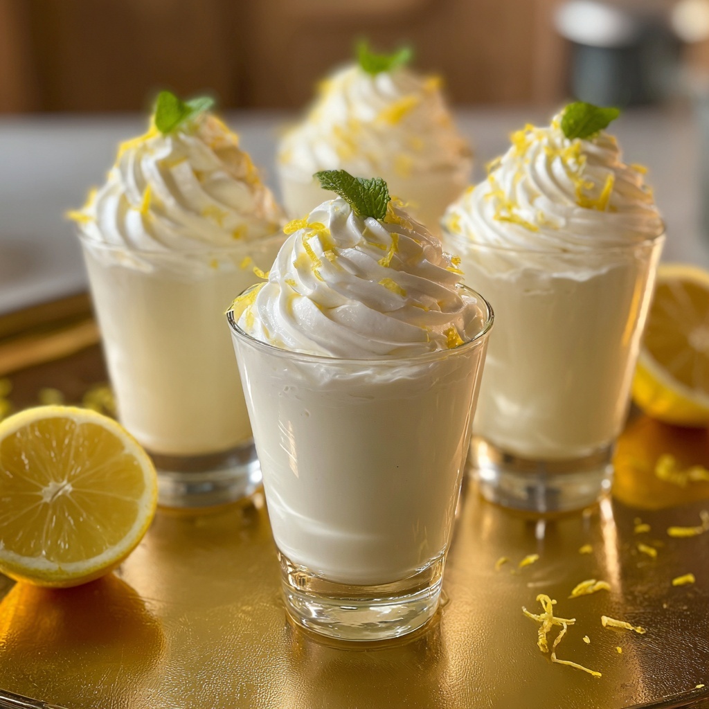 Easy Lemon Mousse Recipe - Recipe Image