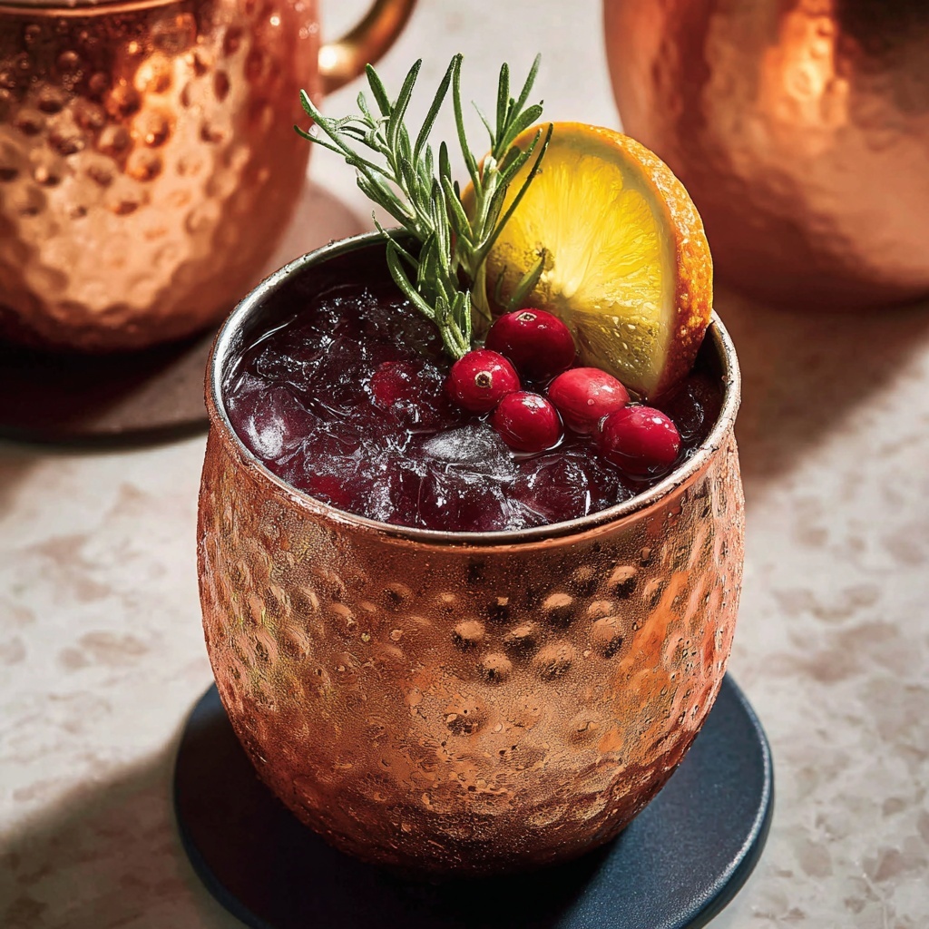 Cranberry Moscow Mule Recipe - Recipe Image