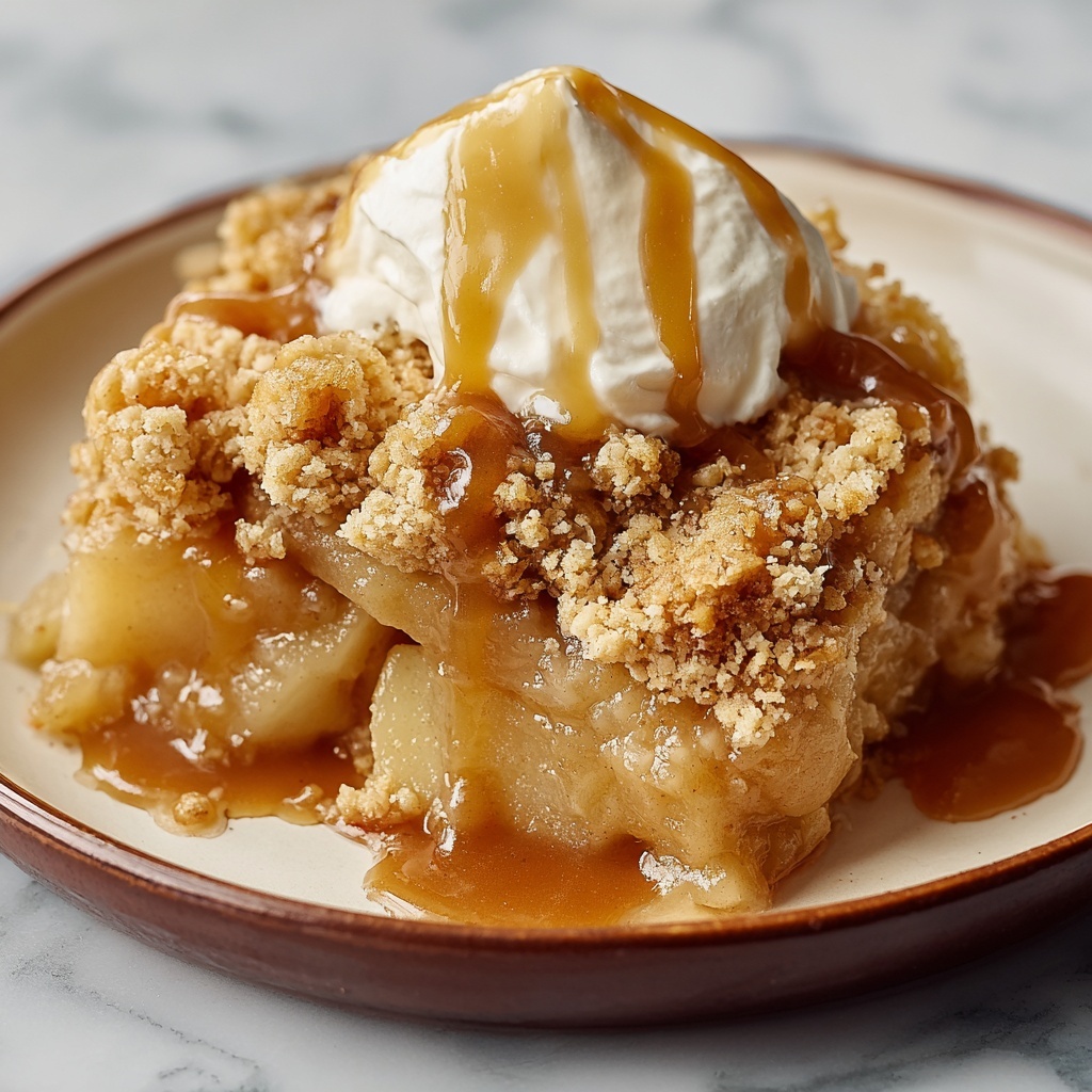 Caramel Apple Dump Cake Recipe - Recipe Image