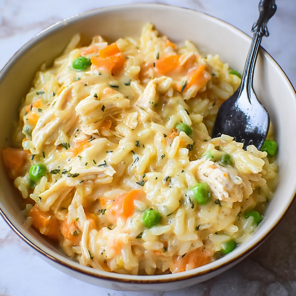 Chicken Pot Pie Orzo Recipe - Recipe Image