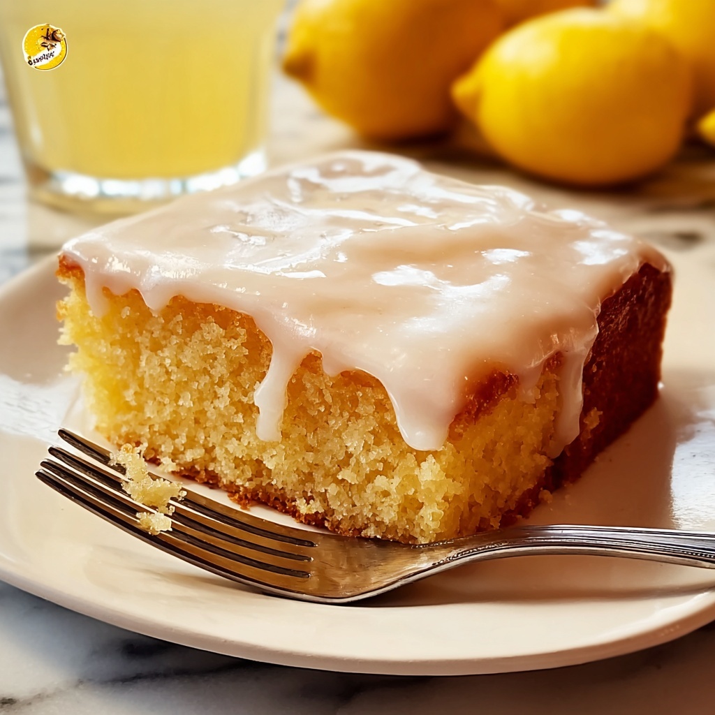 Moist and Zesty Grain-Free Italian Lemon Cake with Almond Flour Recipe - Recipe Image