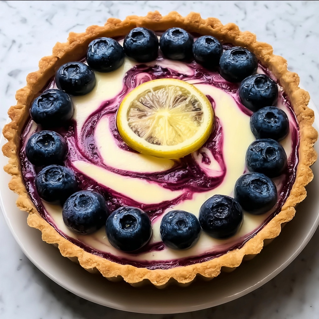 Lemon Blueberry Tart Recipe - Recipe Image