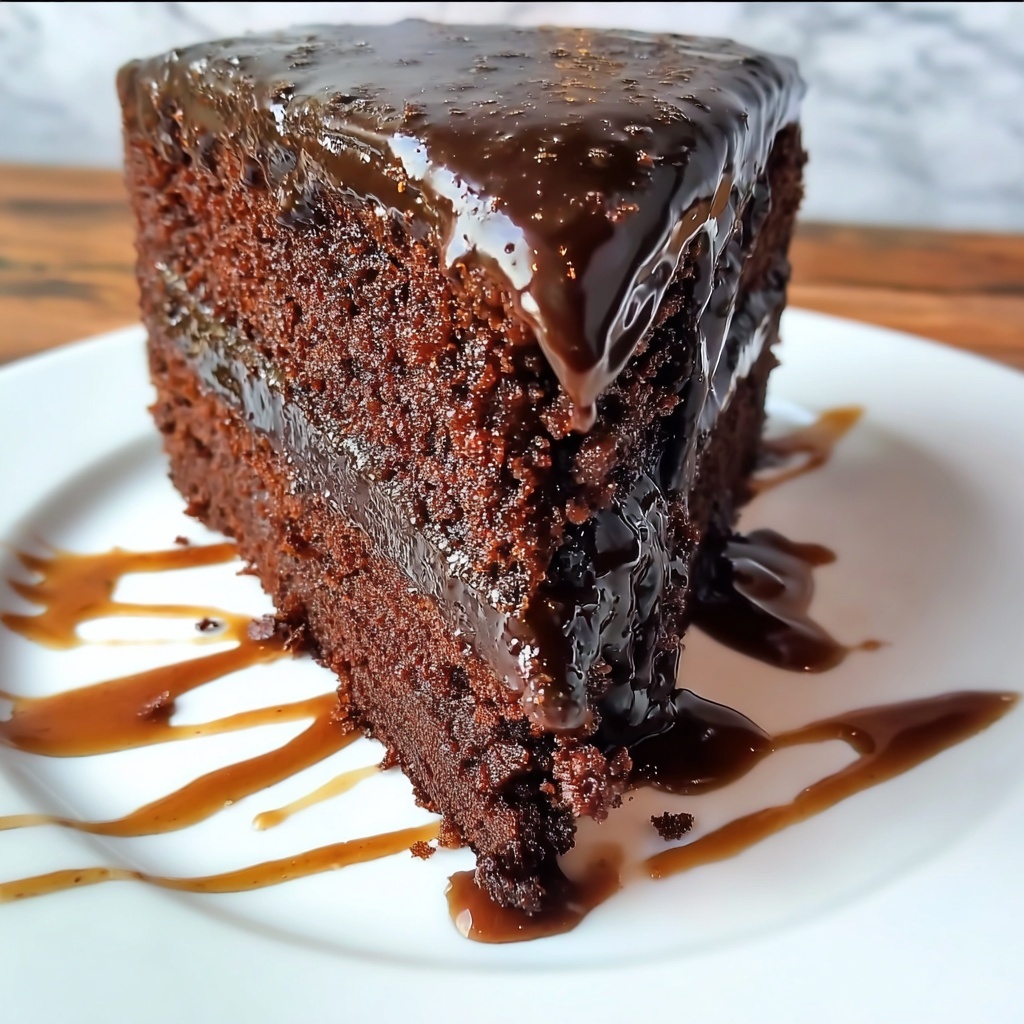 Blackstrap Molasses Date Cake with Orange Glaze Bliss Recipe - Recipe Image