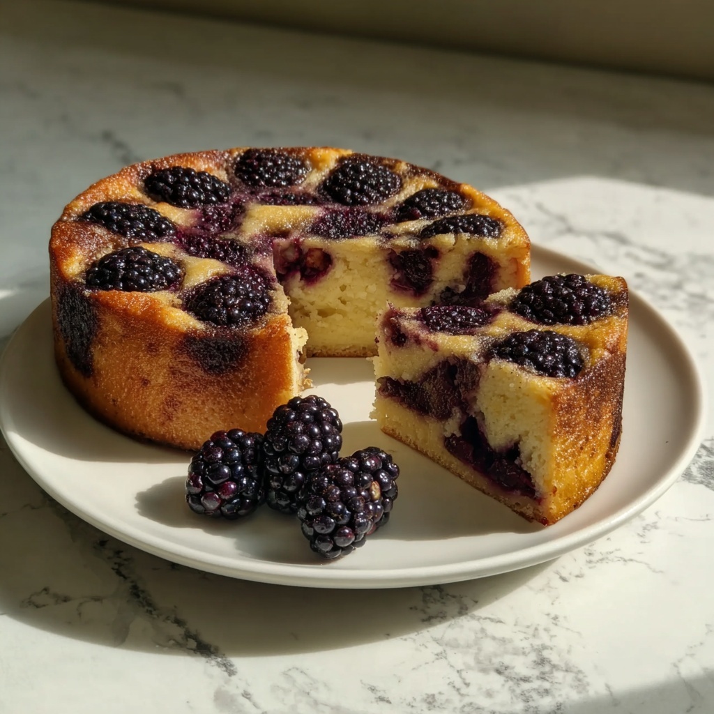 Blackberry Lavender Cake: 5 Steps to Pure Bliss Recipe - Recipe Image