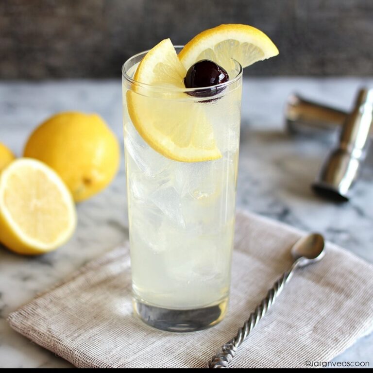 Spring Cocktail Tom Collins Recipe