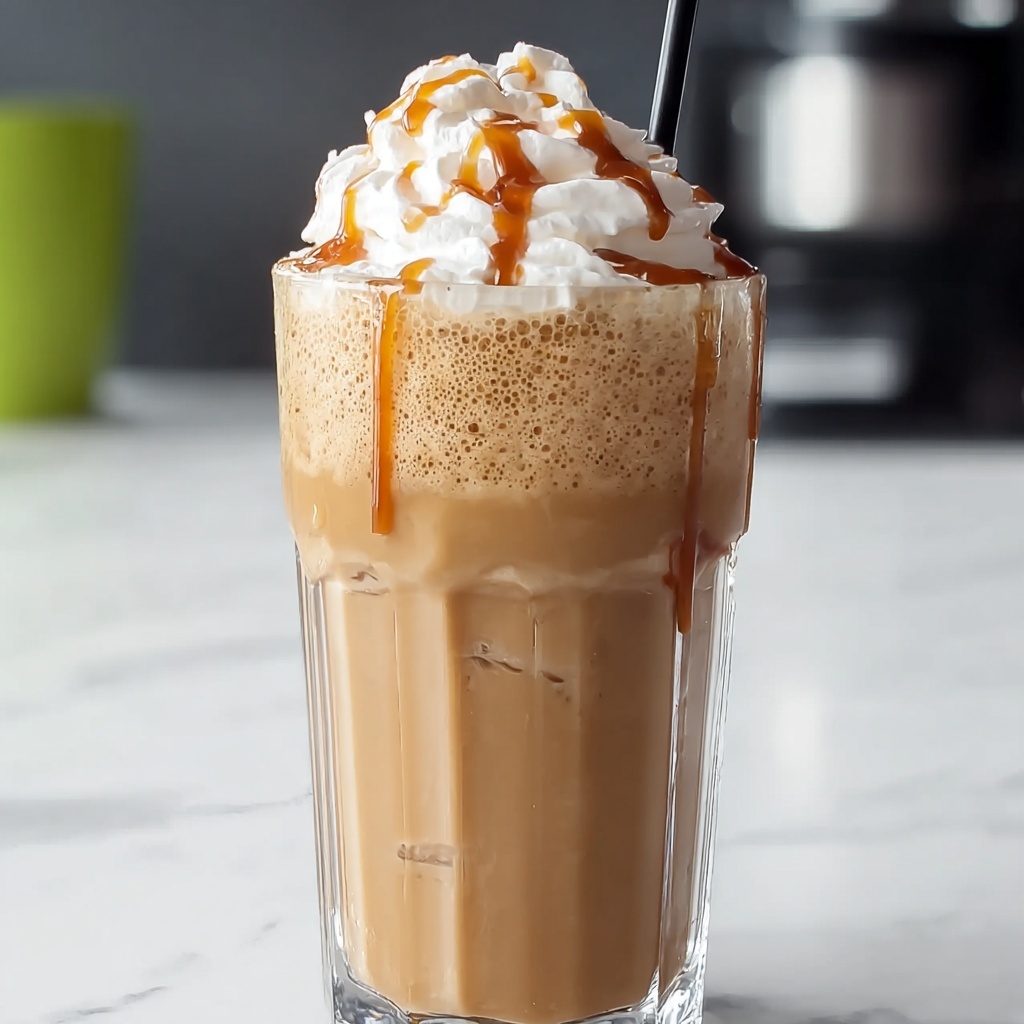 Iced Caramel Latte Recipe - Recipe Image