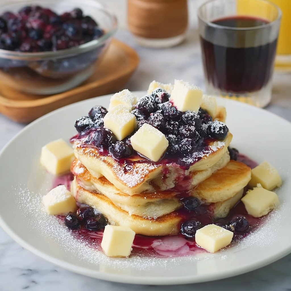 Overnight Blueberry Cream Cheese French Toast Casserole Recipe - Recipe Image