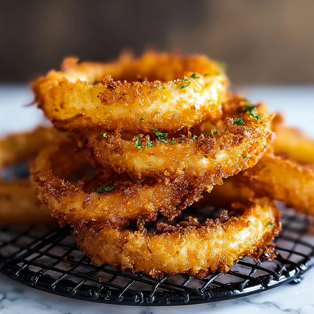 Air Fryer Frozen Onion Rings Recipe - Recipe Image