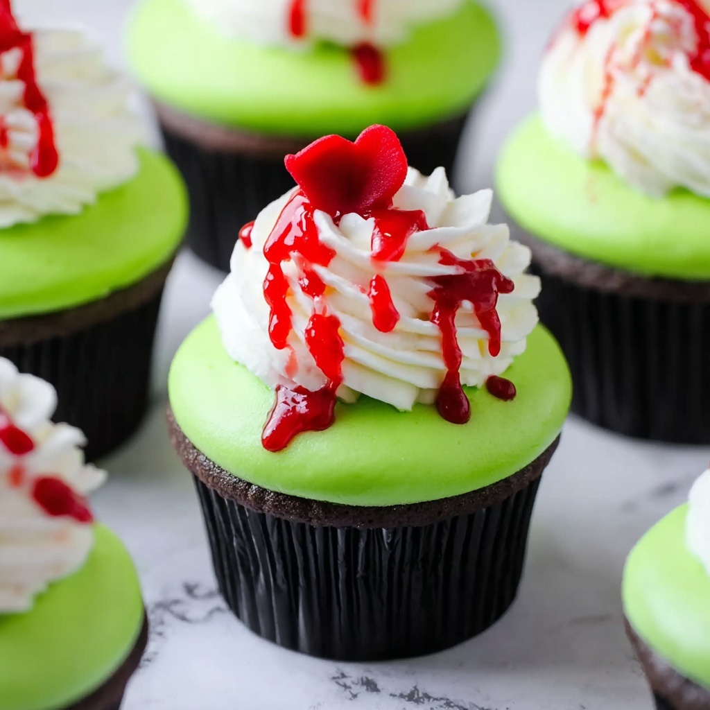 Grinch Mini Cheesecakes That Steal the Holiday Show Recipe - Recipe Image