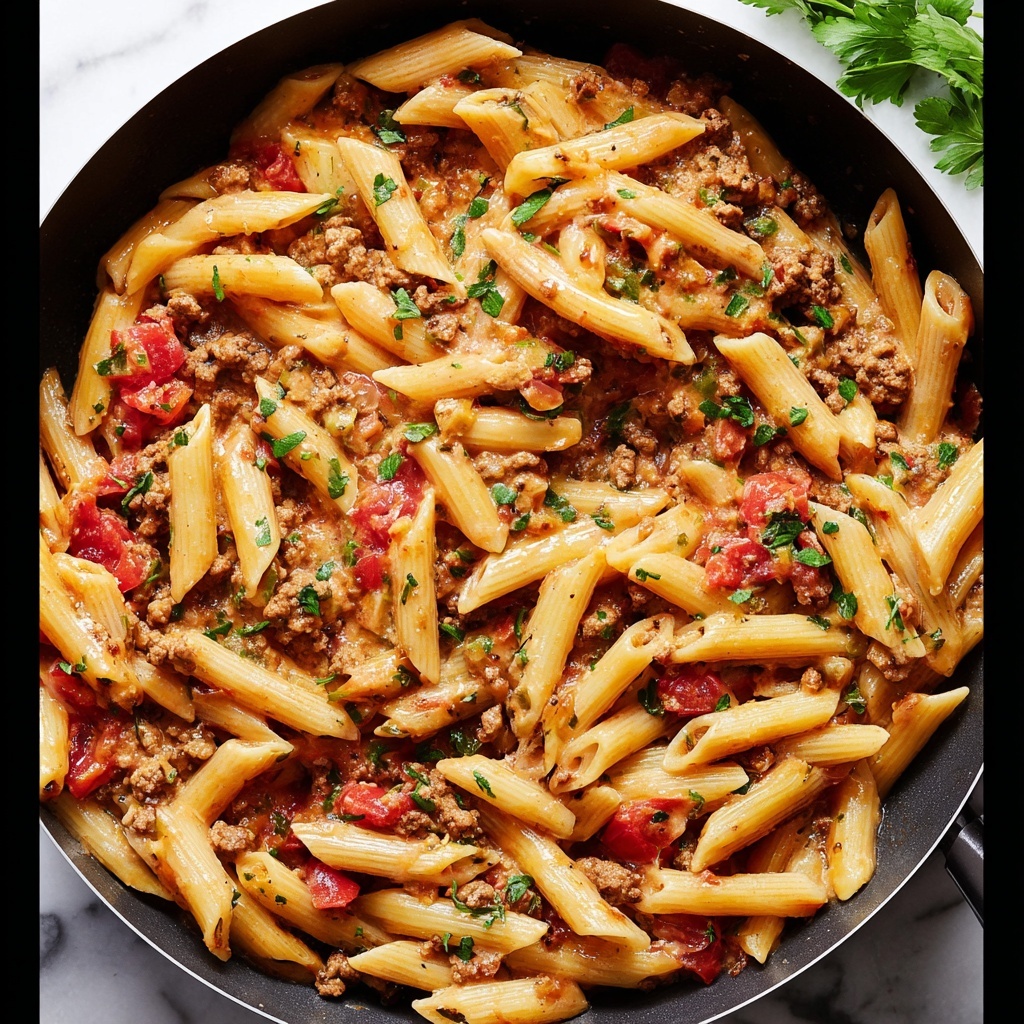 Creamy Rotel Pasta Recipe - Recipe Image