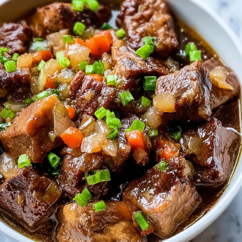 Braised Oxtails with Red Wine and Vegetables Recipe - Recipe Image