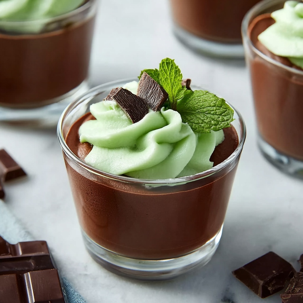 Mint Chocolate Mousse Cups That Will Wow Your Taste Buds Recipe - Recipe Image