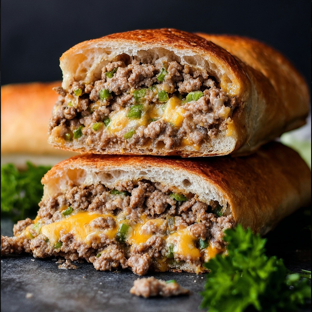 Stuffed French Bread Recipe - Recipe Image