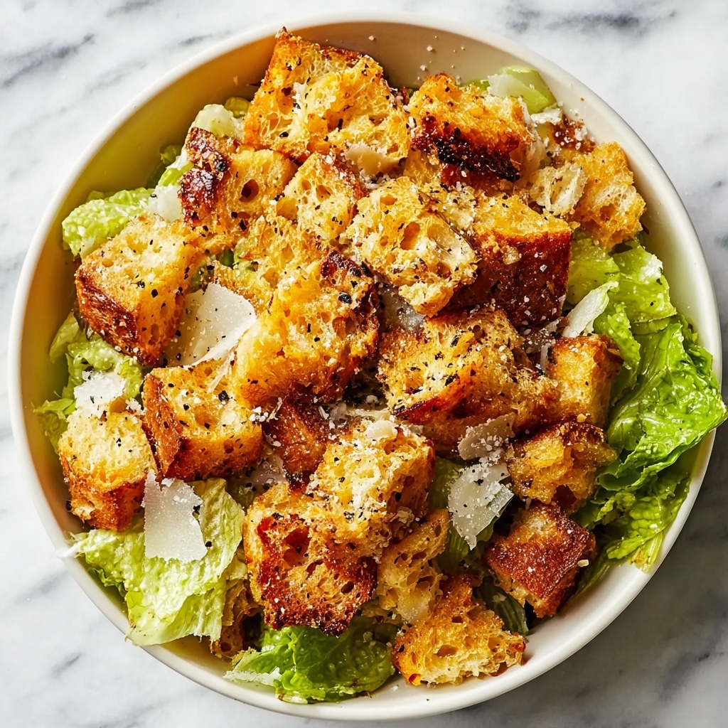 Easy Homemade Croutons Recipe - Recipe Image