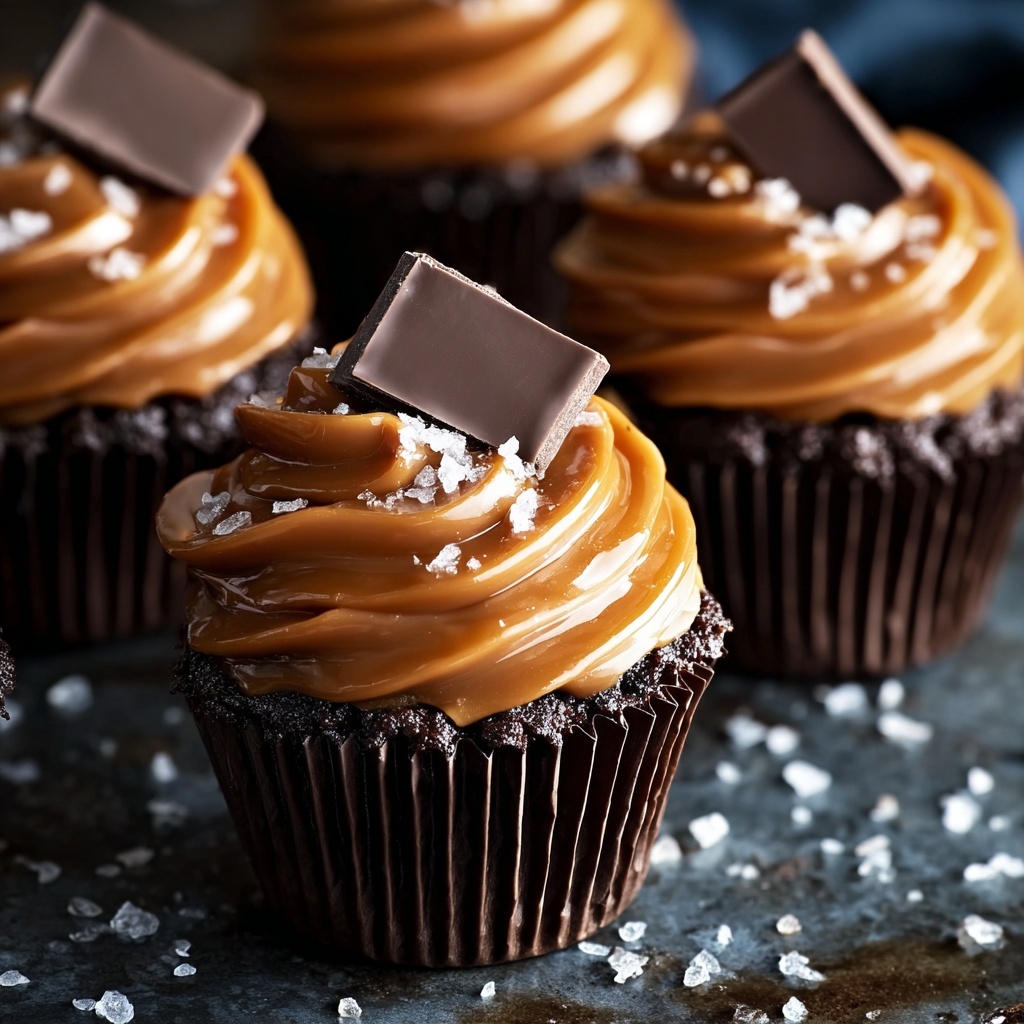 Salted Caramel Chocolate Mousse Cups Recipe - Recipe Image