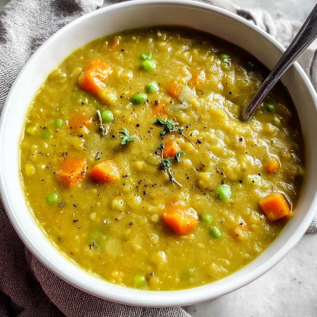 Classic Split Pea Soup Recipe - Recipe Image