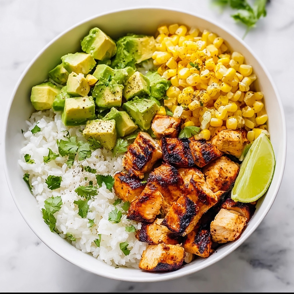 Honey Chipotle Chicken Rice Bowls Recipe - Recipe Image
