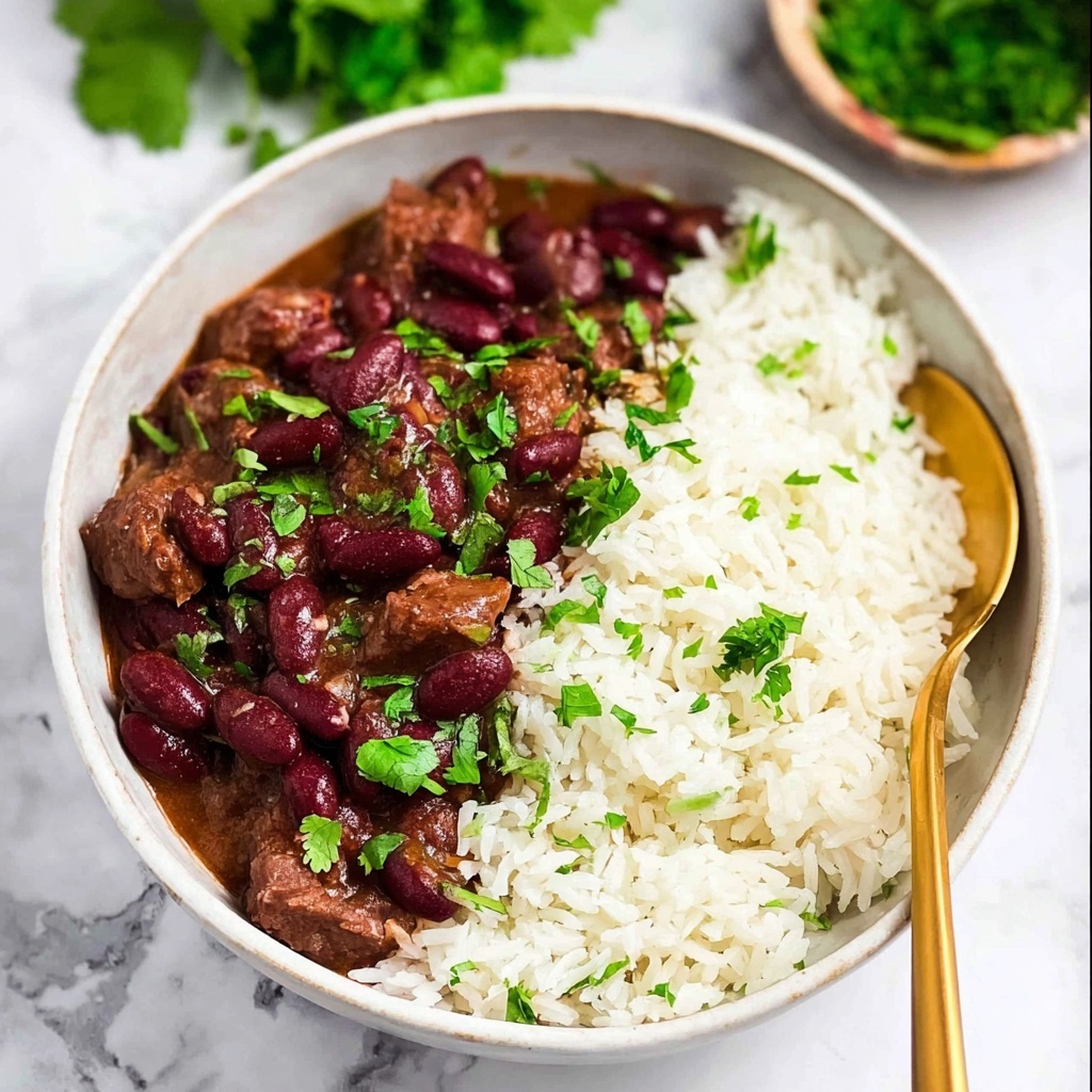 Louisiana Red Beans and Rice Recipe - Recipe Image