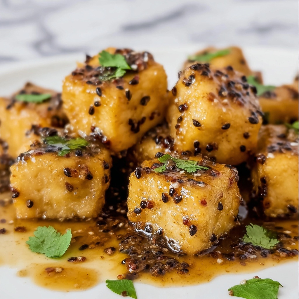Baked Lemon Pepper Tofu Recipe - Recipe Image