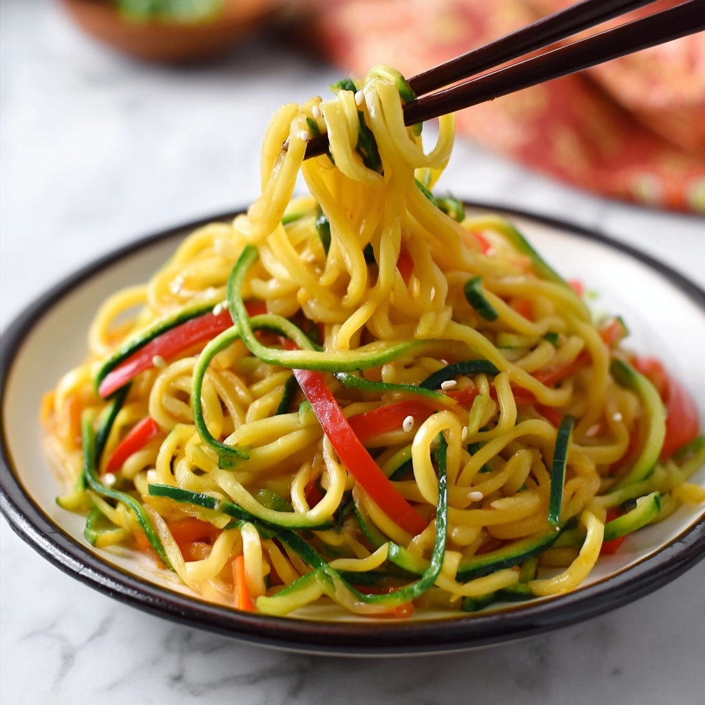 Zucchini Noodle Stir-Fry Recipe - Recipe Image