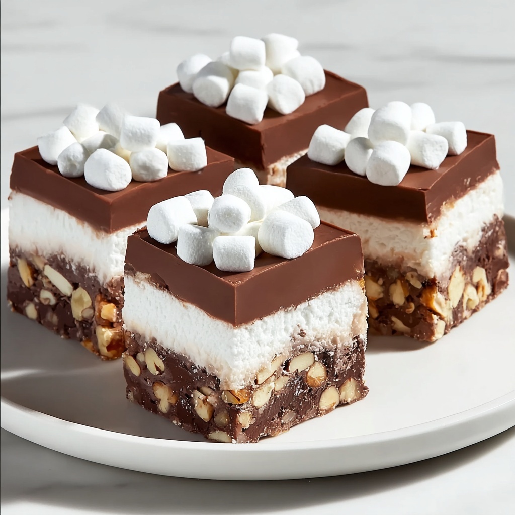 Rocky Road Ice Cream Bars Recipe - Recipe Image
