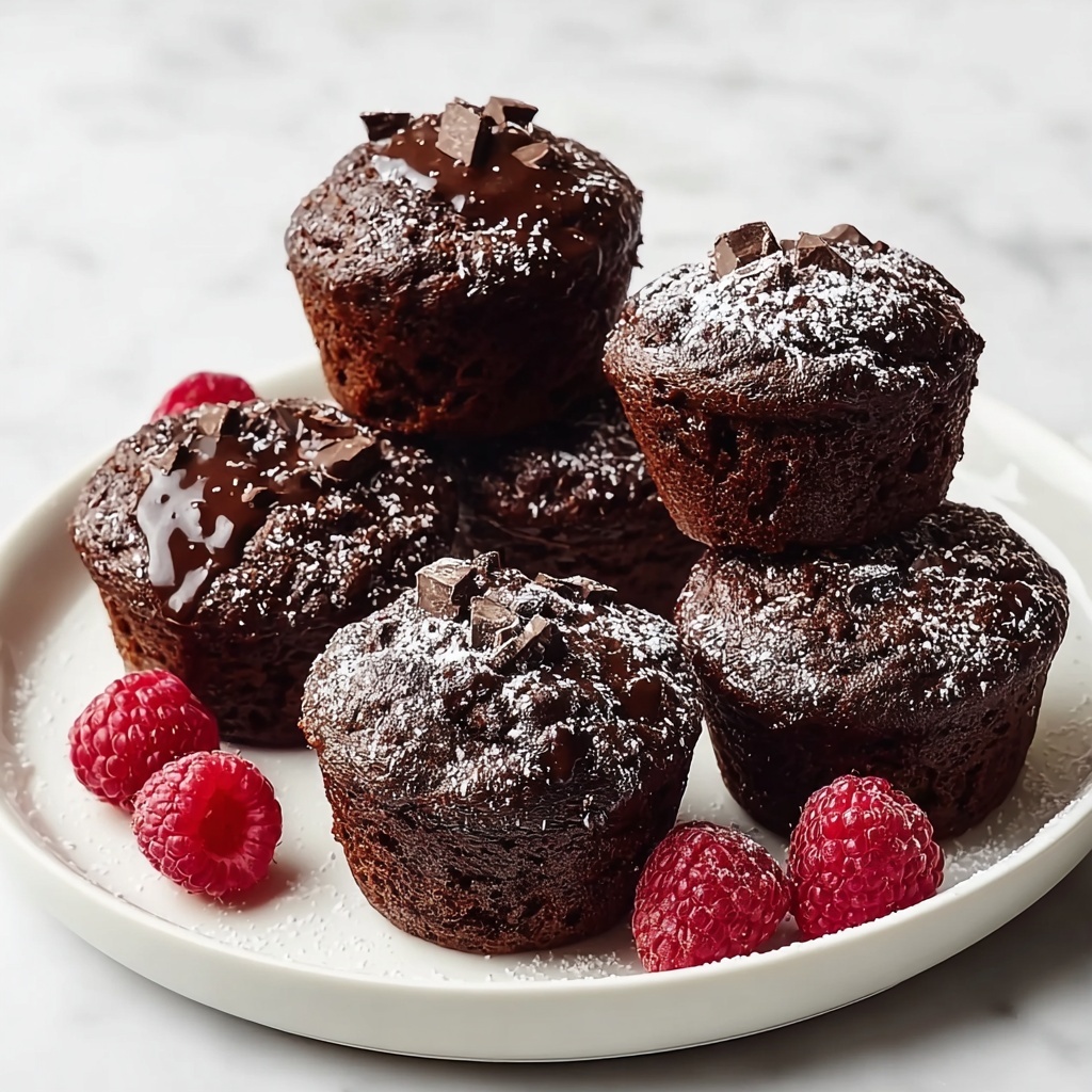 Double Chocolate Rye Muffins Recipe - Recipe Image