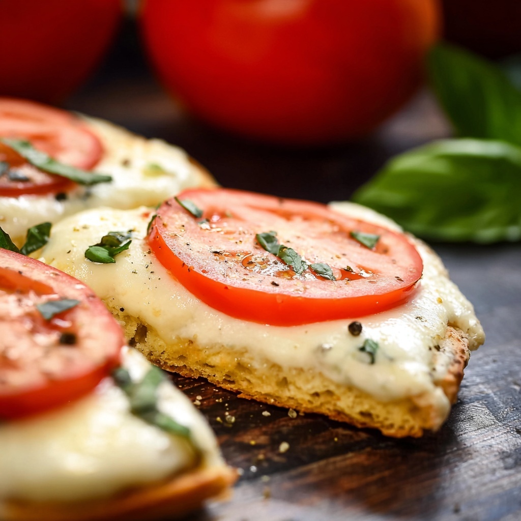 Margherita Flatbread Pizza Recipe - Recipe Image