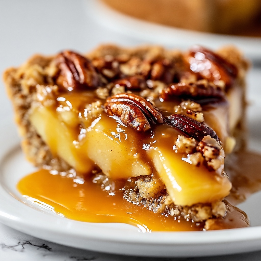 Swedish Apple Cake with Caramel Recipe - Recipe Image