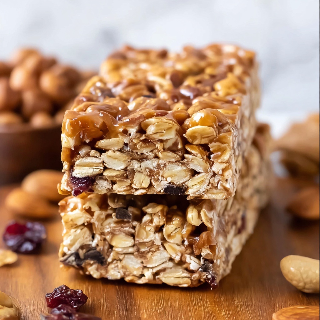 Homemade Chocolate Chip and Marshmallow Granola Bars Recipe - Recipe Image