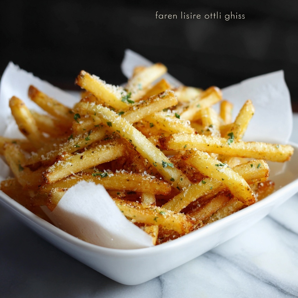 Garlic Parmesan French Fries Recipe - Recipe Image