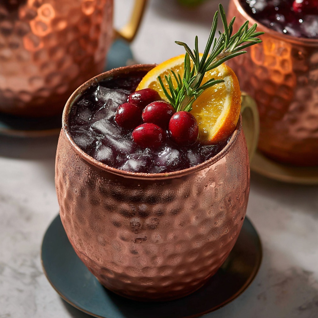 Cranberry Moscow Mule Recipe - Recipe Image