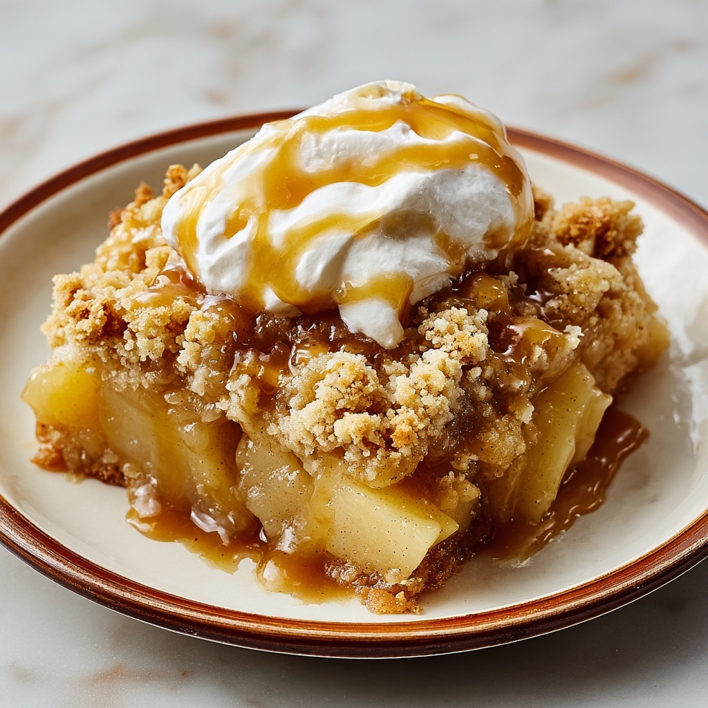 Caramel Apple Dump Cake Recipe - Recipe Image